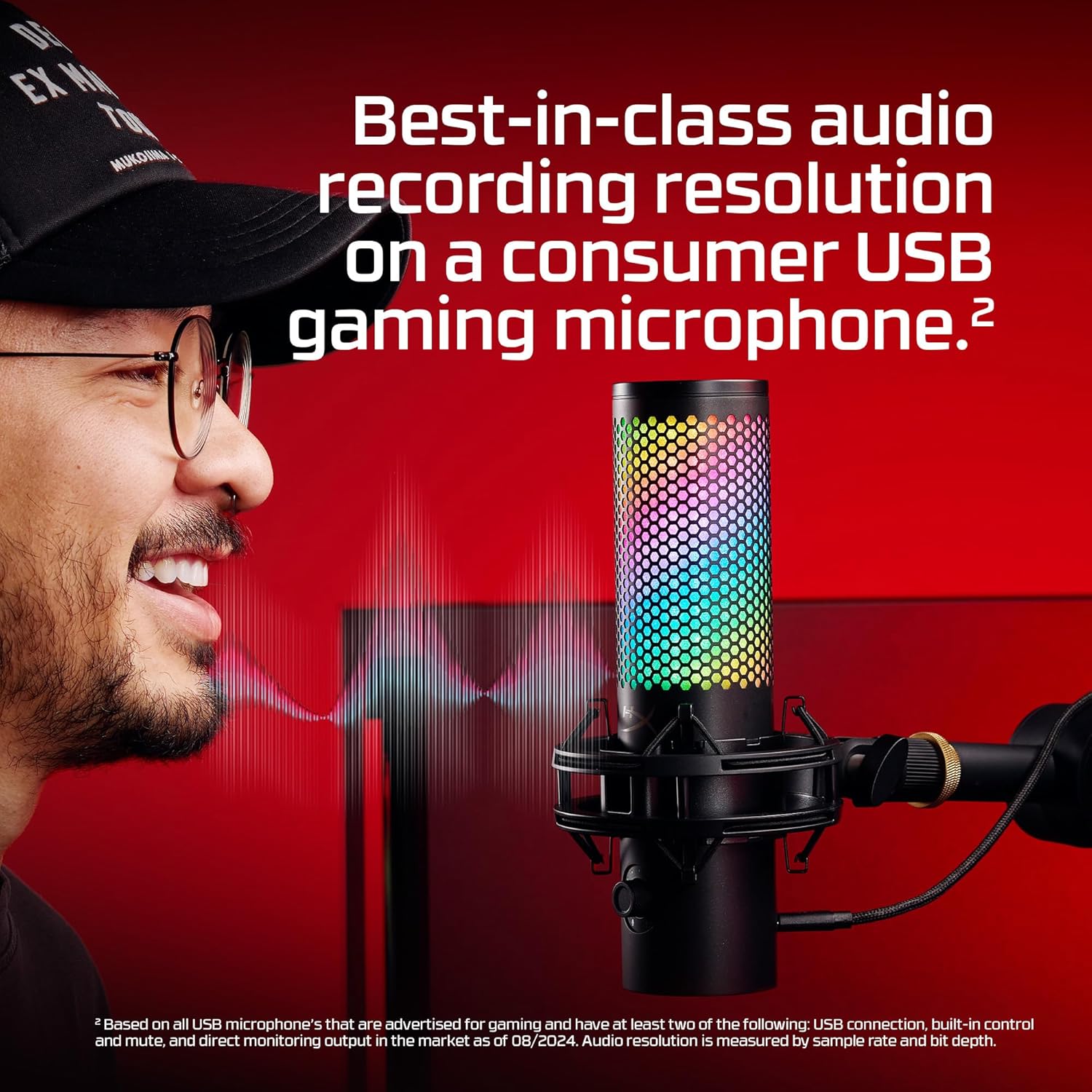 Buy HyperX,HyperX QuadCast S USB Microphone – RGB Lighting, Shock Mount, Onboard Controls, USB-C, for PC & Mac – Black - Gadcet UK | UK | London | Scotland | Wales| Near Me | Cheap | Pay In 3 | Microphones